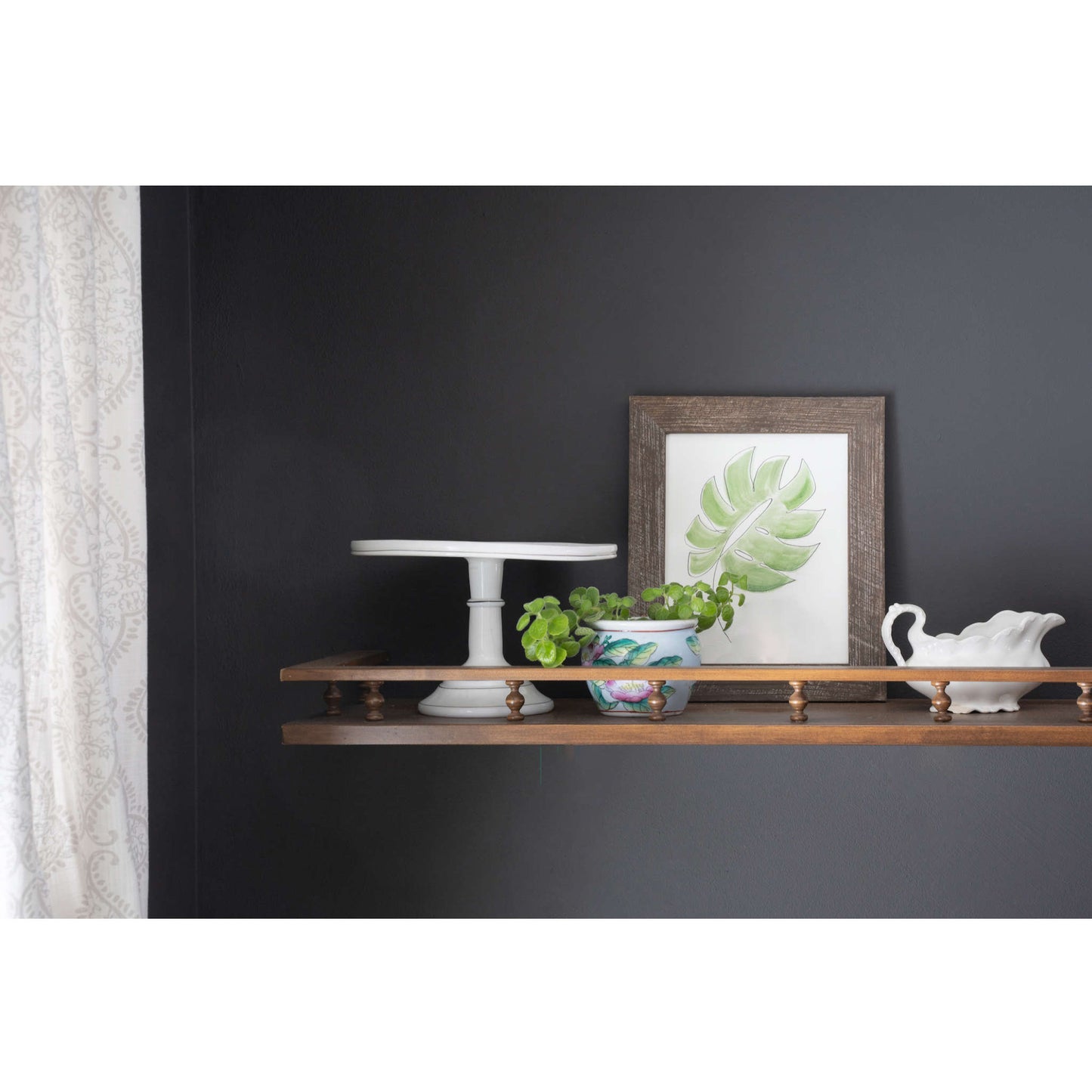 6" x 6" Brown Solid Wood Tabletop Picture Frame