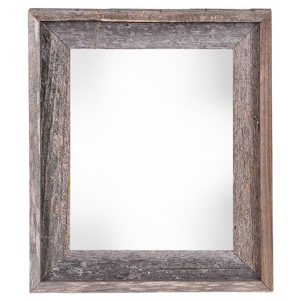 24" x 30" Gray Solid Wood Hanging Picture Frame
